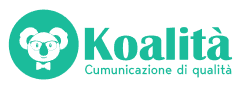 Logo de Koalità avec la baseline Cumunicazione di qualità